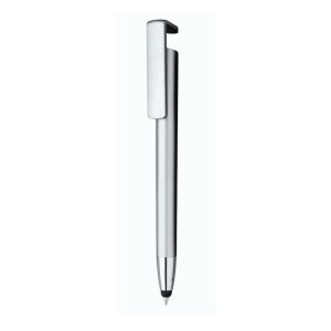 5104SILVER  PENNA SFERA TOUCH PLASTICA SILVER