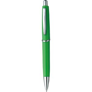5113VERDE                -PENNA PLAST.CLIP METALLO VERDE
