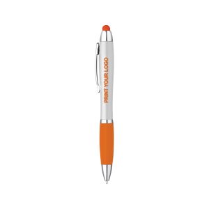 5233ARANCIO Neon White - Penna Sfera Touch con led