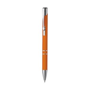 5651arancio Tito Soft - Penna Sfera In Alluminio Soft Touch