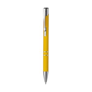 5651giallo Tito Soft - Penna Sfera In Alluminio Soft Touch