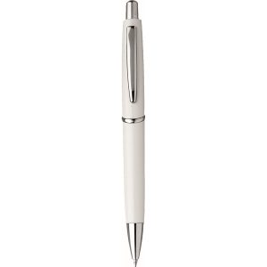 5113BIANCO               -PENNA PLAST.CLIP METALLO BIANCO