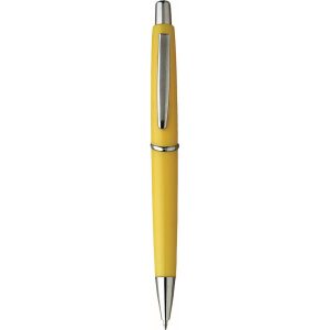 5113GIALLO               -PENNA PLAST.CLIP METALLO GIALLO