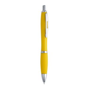 5201GIALLO - Penna a sfera in ABS