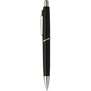 5113NERO                 -PENNA PLAST.CLIP METALLO NERO